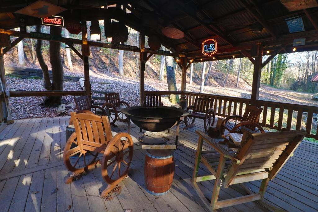 Cute Cabin Creek & Firepit #12 Helen Bagian luar foto